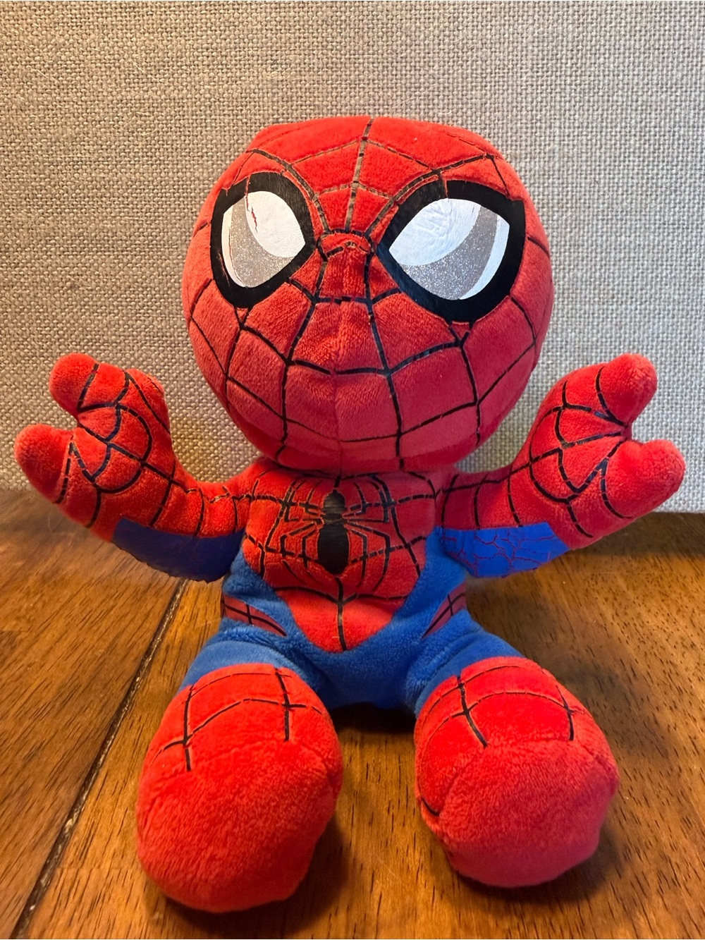Ty Red & Blue Spider-Man Plush Toy